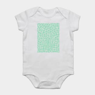 British Mosaic Mint Baby Bodysuit